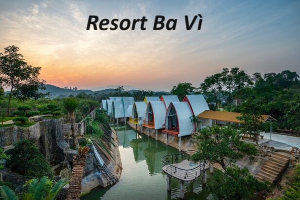 Resort Ba Vì cho gia đình có bể bơi giá rẻ nghỉ dưỡng.