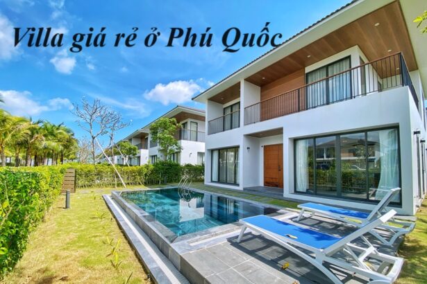 Các villa Phú Quốc giá rẻ, villa Phú Quốc view biển tiện nghi.