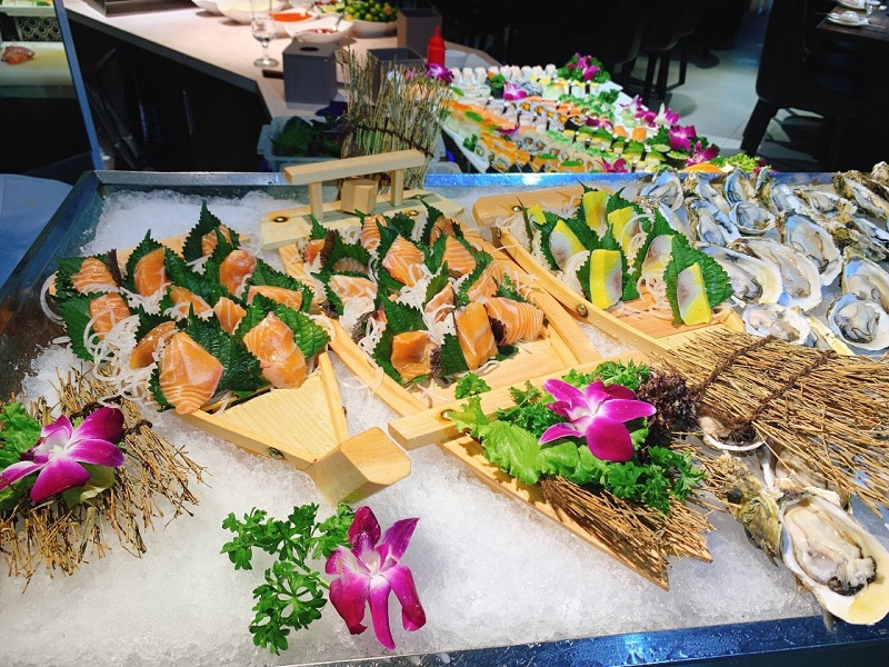 Buffet hải sản Poseidon.