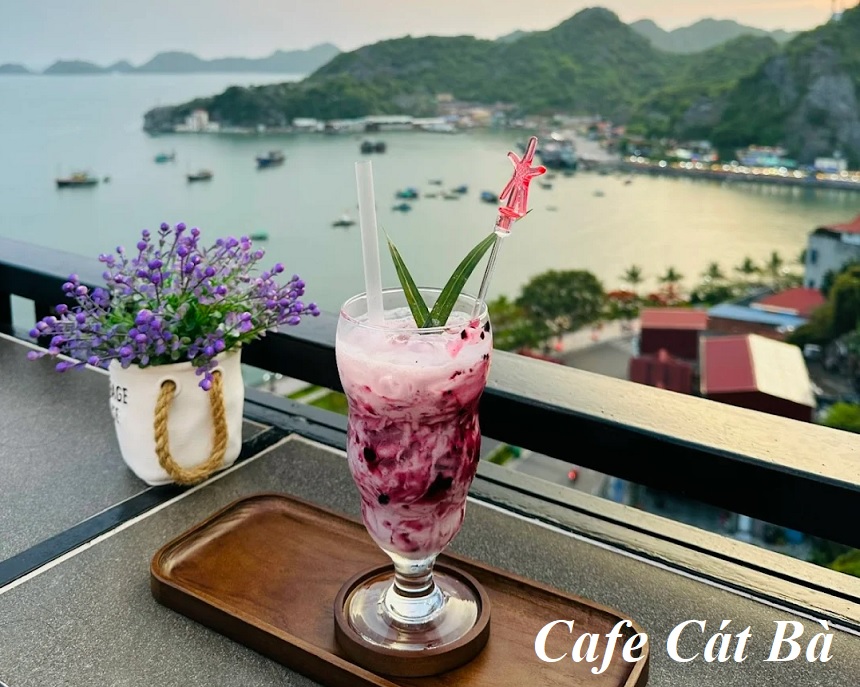 Những quán cafe Cát Bà view đẹp, uống cà phê đảo Cát Bà.