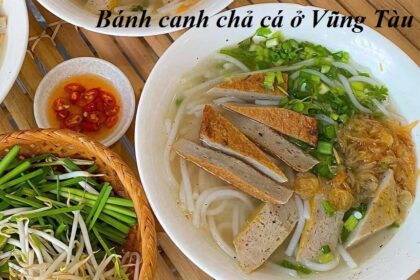 Quán bánh canh chả cá Vũng Tàu ngon, khách địa phương hay ăn.