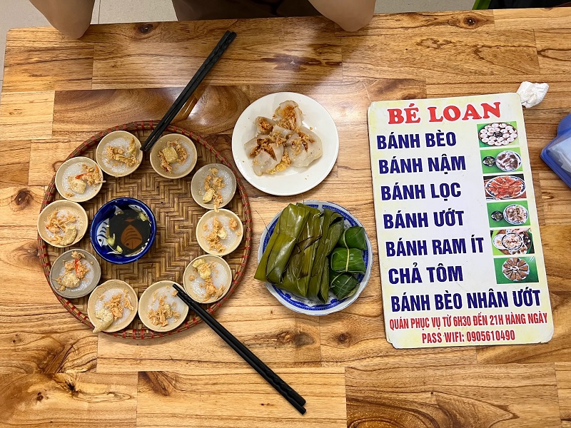 Bánh bèo Bé Loan.