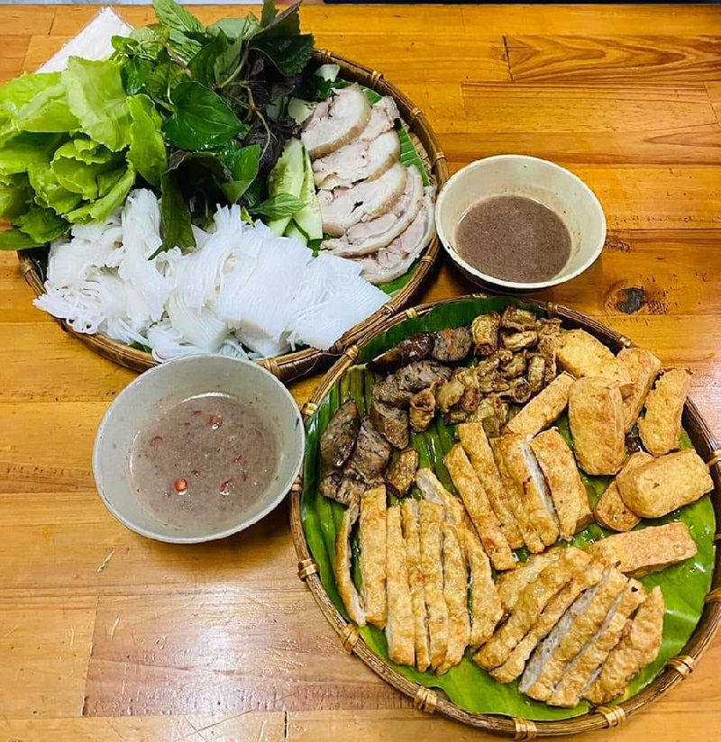 Bún đậu Kinh Bắc